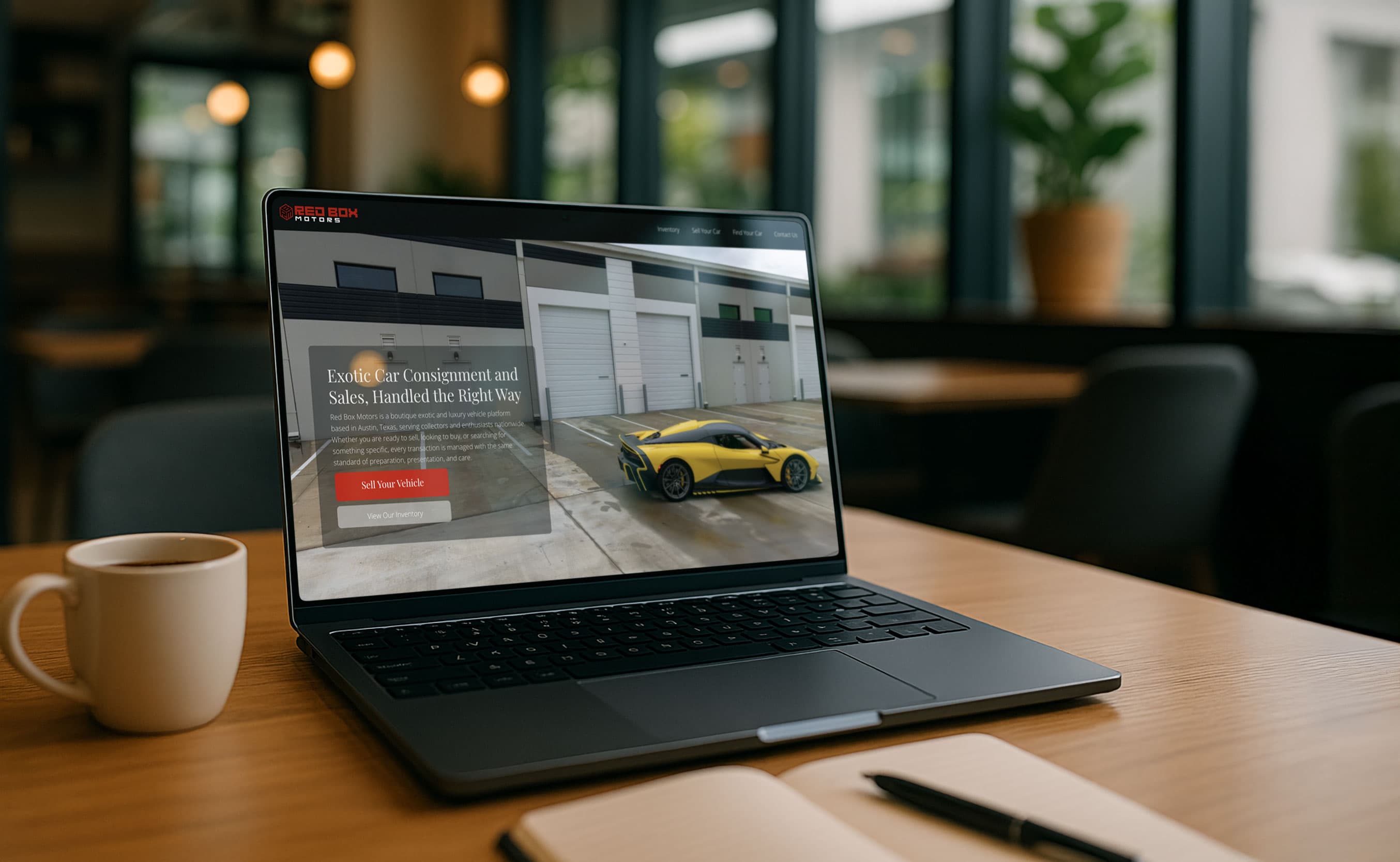 Red Box Motors Website