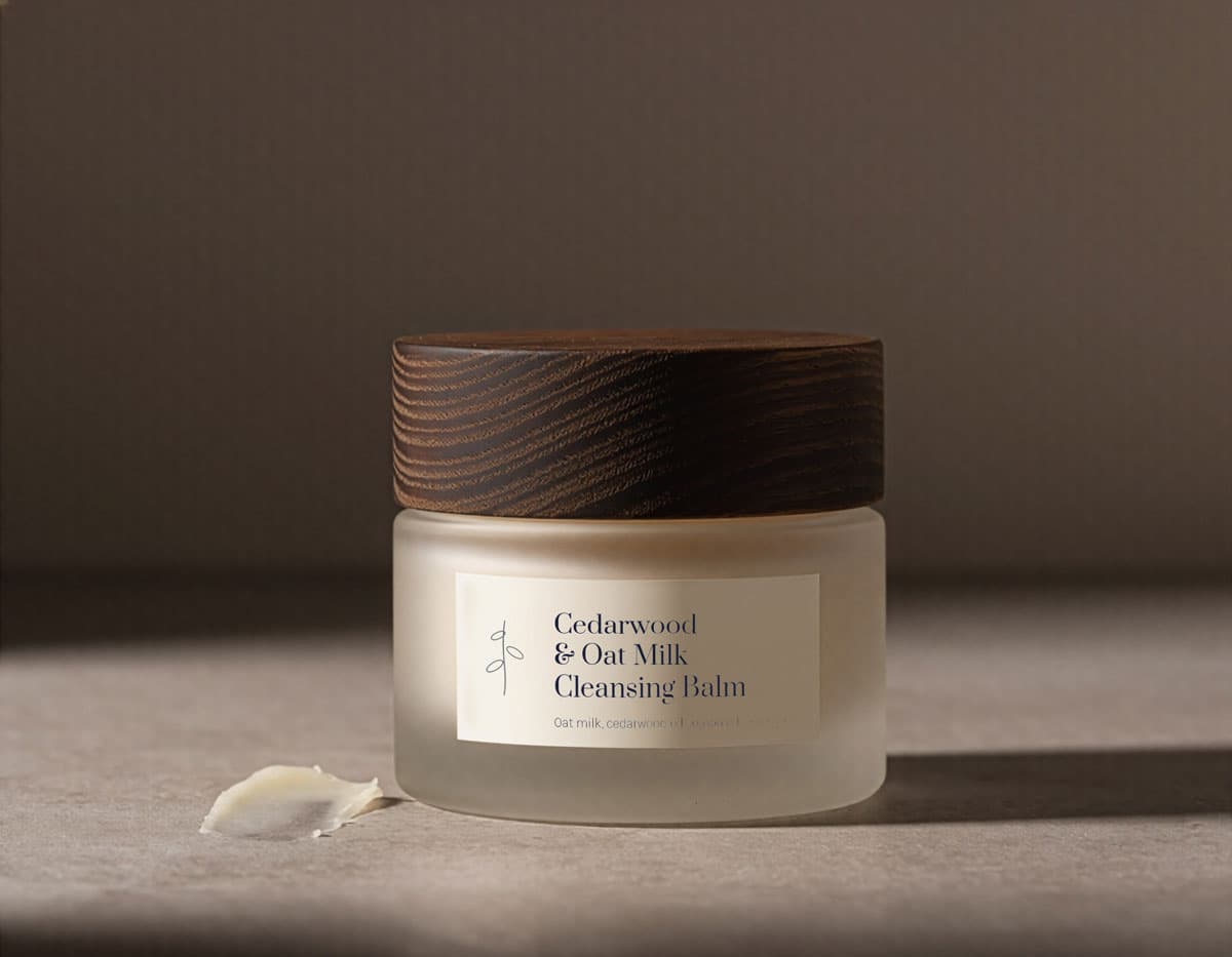 Cedarwood & Oat Milk Cleansing Balm